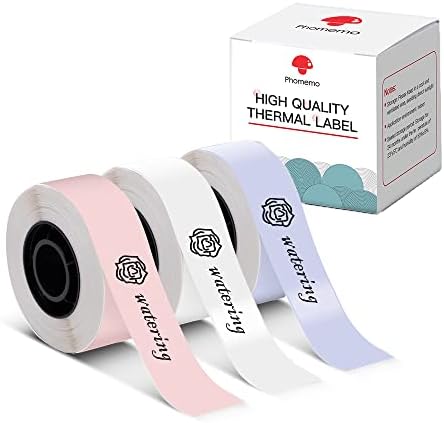 Fabricante de etiquetas D30 com 4 fitas - preto em fita rosa, roxa, branca, mini impressora de etiqueta Bluetooth, portátil