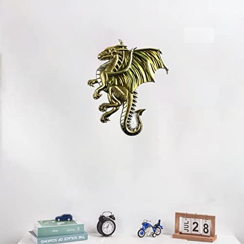Moldes de silicone de animais dragão de mosca 3D, grande resina epóxi molde a resina Diy Casting para desktop de porta pendurada na