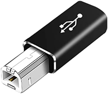 Shanfeilu USB C fêmea para impressora Male Male USB B Converter adaptador tipo C para MIDI Connector para Impressora Midi Electric