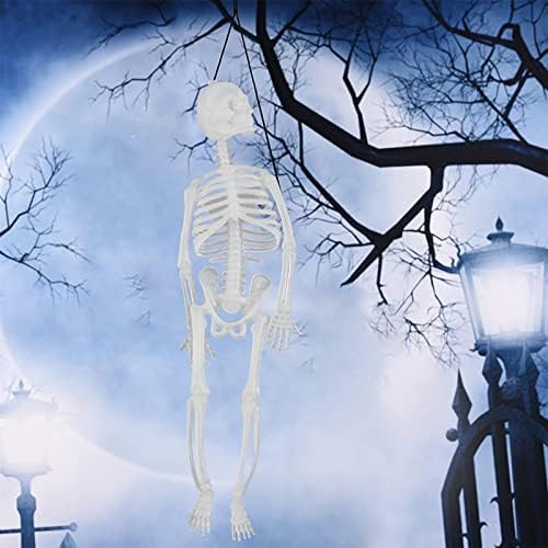 Eoflw Halloween decoração Festival Festival Supplies Bar KTV Cenário Horror Luminous Skull Vários tamanhos luminosos,