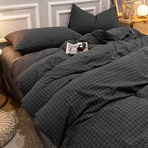 Fksdhdg Brophases de treliça simples Casas de cama em casa Tampa de travesseiro decorativo algodão super macio travesseiro macio