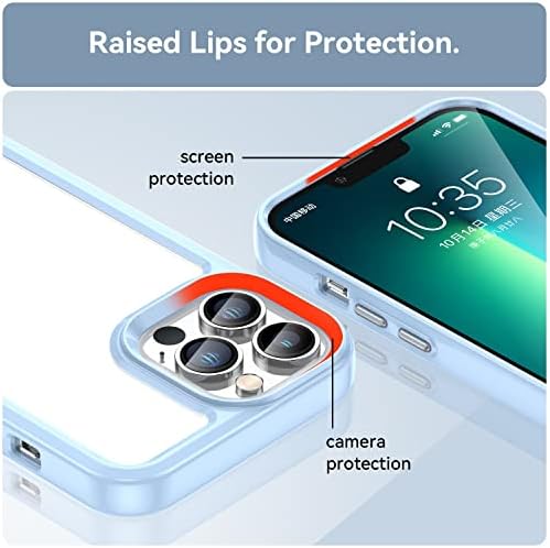 Bolsas de celular Sacos Caso Clear Compatível com o iPhone 12, [Proteção de grau militar] Slim Corpo inteiro Rougel