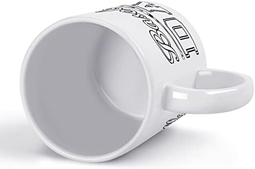 Baseball Pai Imprimir caneca caça de café Cerâmica Cup de chá engraçado com design de logotipo para o escritório Home Mulheres - 11 oz White