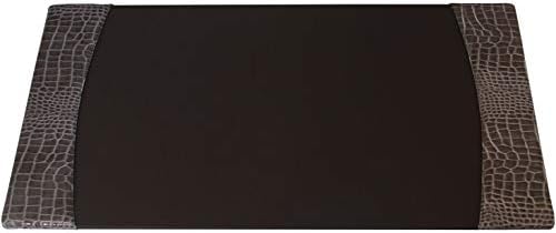 Protacini P6201 Padrocatinho de couro italiano, 20 x 34 x 0,625, cinza