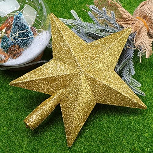 ABAODAM Decoração de Natal Mini estrela de estrela de Natal Tree Treetop Star Star Ornament for Holiday Home Christmas