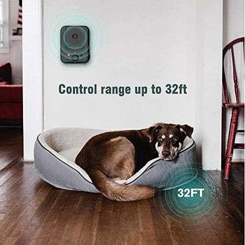 Dispositivo anti-Barking Indoor, controle de casca, silenciador de cães, sem dispositivo de latido para cães, gentil recarregável