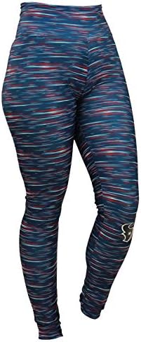 Zubaz NFL feminino corante espacial Legging