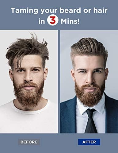Limal de cabelos profissionais e kit de aparador com alisadores de barba para homens