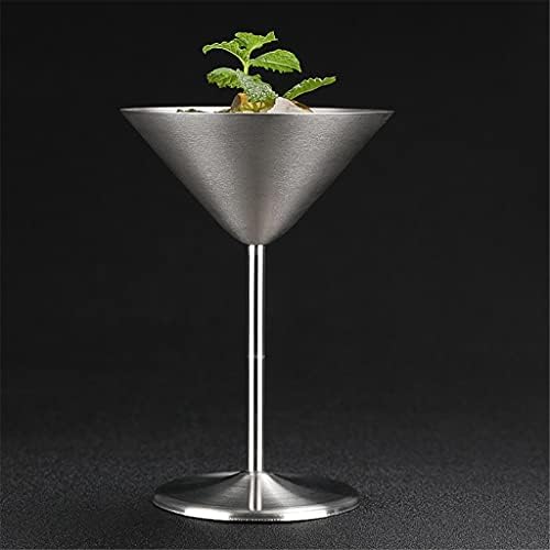 ZSQHD Creative Martini Cocktail Whisky Glass Personalizado Aço inoxidável CHIC BAR RESTAURANTE DE VINHO CAMPOMAGNE COP 1PC
