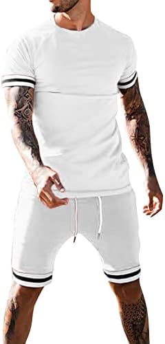 2023 Novos shorts Summer Summer Sets & Pants 2Pece Men's Patchwork Sleeve Shirts Shirts Men Suits & Sets Mens 3