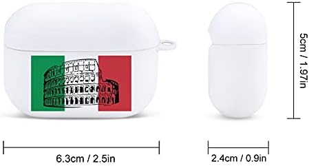 Roman Coliseu Italian Flag Silicone Protective Choffoft Toupe