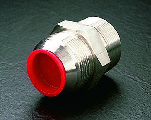 CAPLUGS Z390Q1 Tampa e plugue cônicos de plástico. T-390, PE-LD, Cap od 9,82 Plug ID 10.22, vermelho