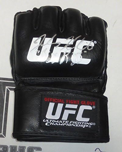 Johny Hendricks assinou o UFC Official Fight Glove PSA/DNA CoA Autograph 167 171 - luvas autografadas do UFC