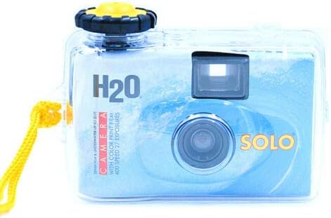 Solo H2O 35mm Uso único Câmera subaquática com 400asa 27 Filme de exposição