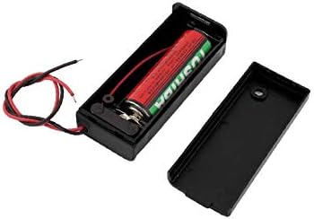 X-Dree On/Off Switch Bateria da caixa da caixa da capa Caixa para 1 x 1,5V AA Baterias (Cassetta Portabatterie por InterruTtore Um pulsante ON/OFF por 1 x Batterie aa da 1,5 V