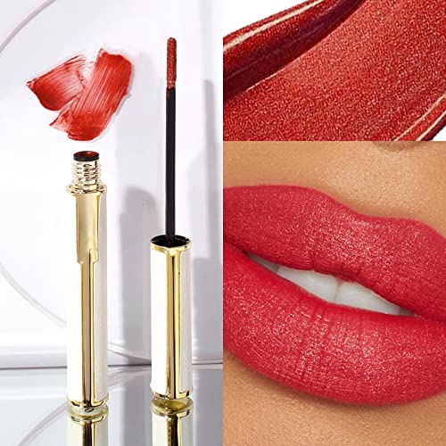 O outfmvch Lip Gloss Girls Girls Light Velvet Lip Slike During Color não é fácil de mergulhar copo fino Flash Lip Gloss Velvet