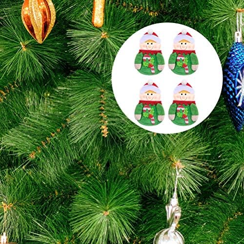 Aboofan 4pcs Xmas menina não tecida bolsa de mesa de mesa decorativa Bolsa Bolsa Decoração de Natal