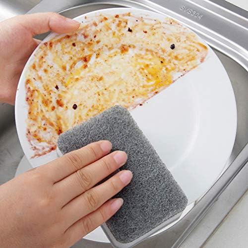 Cabilock 10pcs Limpeza de cozinha Esponjas esfolia a limpeza da cozinha esponjas