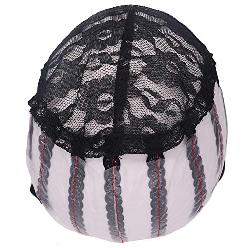 Itsuhair 2pcs Tampa de peruca ventilada para a fabricação de peruca com plástico Cap de peruca respirável com tampa