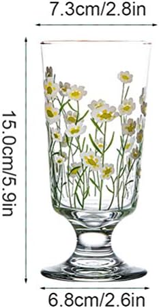 Cabilock Whisky copos Aquarinha de vidro de vidro de vidro de vidro de vidro de vidro alto de taça clara de taça de taça de copo
