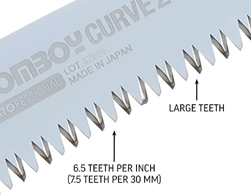 Lâmina de substituição sedosa apenas gomboy curva de 210 mm dentes grandes