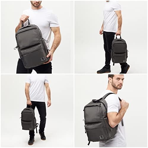 Backpack de viagem Talmont para laptop resistente a água de bookbag college School Professor Computador Gretos para homens e mulheres