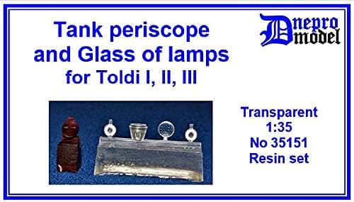 DNEPRO Modelo 35151-1/35 Periscópio e vidro de lâmpadas para Taille I, II, III