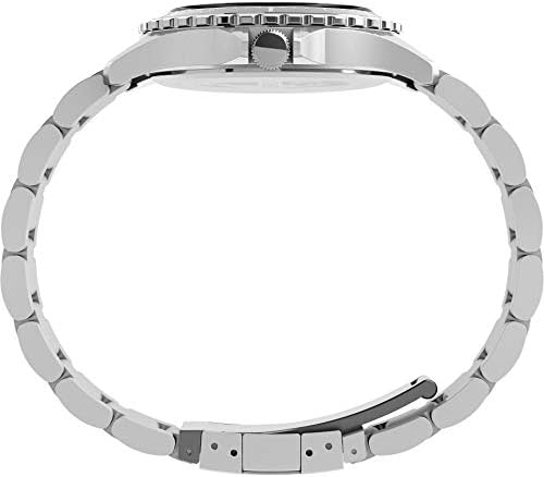 Timex Men's Navi XL 41mm de quartzo analógico aço inoxidável 20 relógio casual