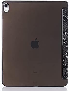 Geeks chic iPad Pro Case Snakeskinblack Faux | Cobertura protetora para 12,9 ”4 ou 5ª geração