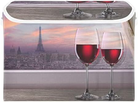 Innwgogo Paris Eiffel Vinho de armazenamento