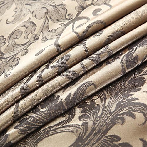 Teinopalpus cetim bordado bordado tampa de edredão conjunto completo/size de algodão queen sateen Luxo europeu estilo neoclássico Jacquard renda tampa e 2 travesseiros, 3 peças