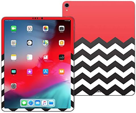MightySkins Skin Compatível com Apple iPad Pro 11 ″ - Chevron vermelho | Tampa protetora, durável e exclusiva do encomendamento