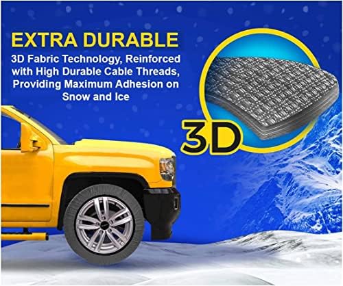 Meias de neve de pneus de carro premium para série de neve têxteis da série extrapropora de inverno para Mitsubishi Lancer