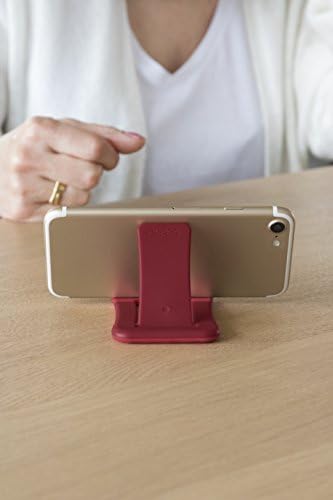 Bobino Phone Stand - Charcoal - segura seu telefone em qualquer ângulo - perfeito para bate -papo por vídeo, tique toc, etc.