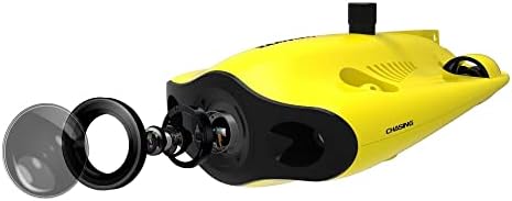 Perseguindo o drone subaquático Gladius Mini s - pacote de flashpack de 200m | Câmera UHD 4K