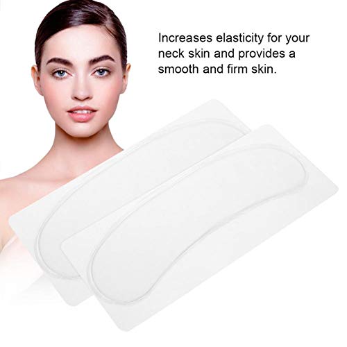 Pat de silicone anti-rugas, máscara de pescoço Silicone Body Cuidado Anti-Wrinkles envelhecida reutilizável WhitEning Firming