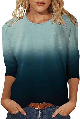 Camisetas casuais de gradiente de pista de manga comprida para mulheres moletons de verão PLUS SULTILHA VINTAGE