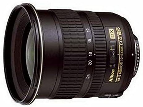 Nikon AF-S DX Nikkor 12-24mm f/4g Lente Zoom IF-ED com foco automático para câmeras Nikon DSLR