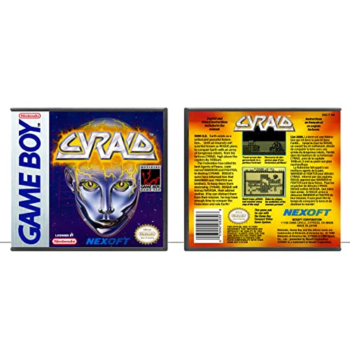 Cyraid | Game Boy - Caso do jogo apenas - sem jogo