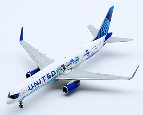 JC Wings for United Airlines for Boeing 757-200 N14106 1/200 Modelo pré-construído de aeronaves diecast