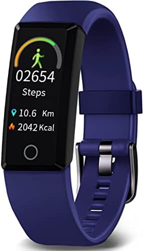 MorePro Slim Fitness Tracker com pressão arterial e monitor de freqüência cardíaca, 20 modos esportivos rastreadores de atividades