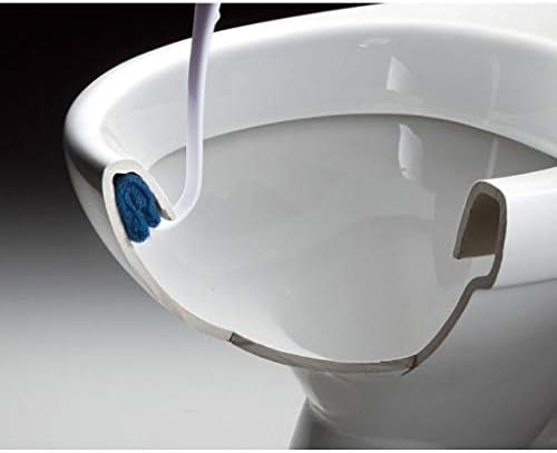 Pincel de vaso sanitário/escova de vaso sanitário pincel de banheiro de banheiro com poeira de armazenamento à prova