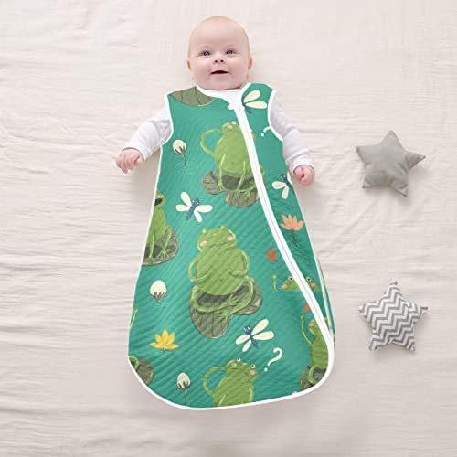 Vvfelixl Sack Sack para bebês recém -nascidos - Fropos fofos Waterlilly Baby Wearable Planta - Swaddle Transition Sacag