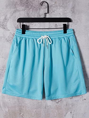 Roupas de duas peças para homens slogan slogan tee e shorts de cintura de cordão