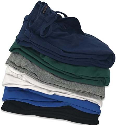 Andrew Scott Scott Men Pack Cotton Jersey Knit Yoga Lounge & Sleep Pijama calças