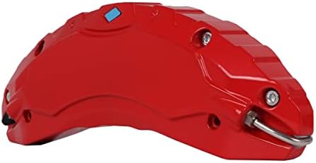 Capas de pinça de Yosayusa para Tesla Modelo 3, encaixa o cubo de roda de 18 19, para -2023 Modelo 3, conjunto de 4 tampas de pinça de freio de carro Modelo 3 Acessórios Red Red Red