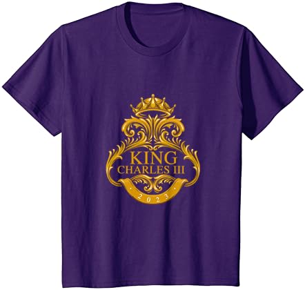 Rei Carlos III 6 de maio CORONAÇÃO British Souvenir London T-shirt