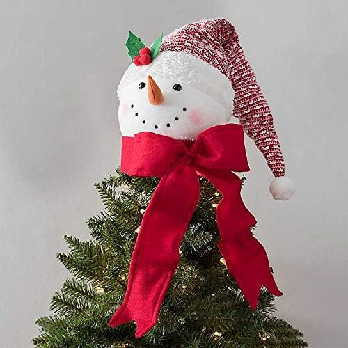 Capéu de cartola iluminado de árvore de Natal exclusivo de chapéu de vime de veado de veado vermelho pavão pavão de rena