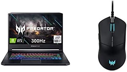 Acerador Acer Triton 500 PT515-52-73L3 Laptop para jogos, Intel i7-10750H, NVIDIA GeForce RTX 2070 Super, 15,6 FHD 300Hz G-Sync