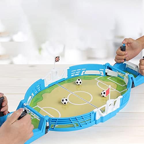 Brinquedo de jogo de bola de futebol damohony, jogo de tabuleiro esportivo para desktop de futebol de mesa em casa para família para família